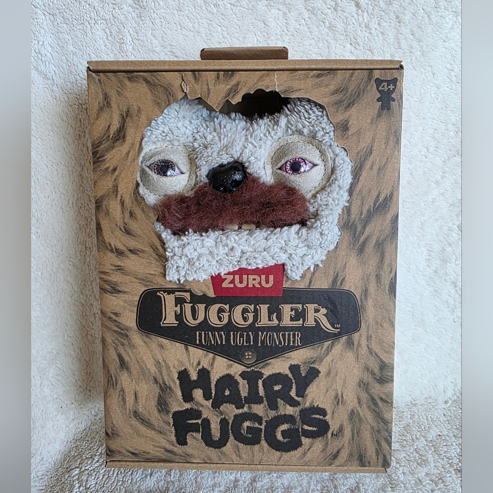 Fuggler Hairy Fuggs OLD TOOTH Funny Ugly Monster 9" Collectible Plush Toy Zuru